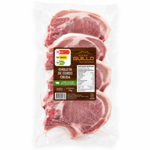 Chuleta de Cerdo Cruda
