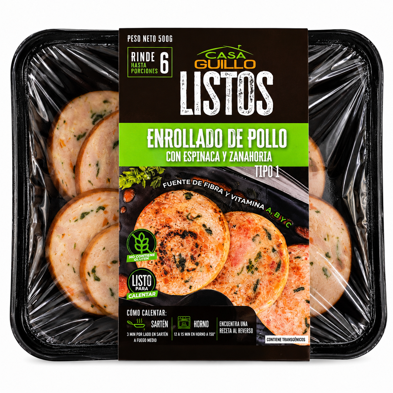 Enrollado de Pollo