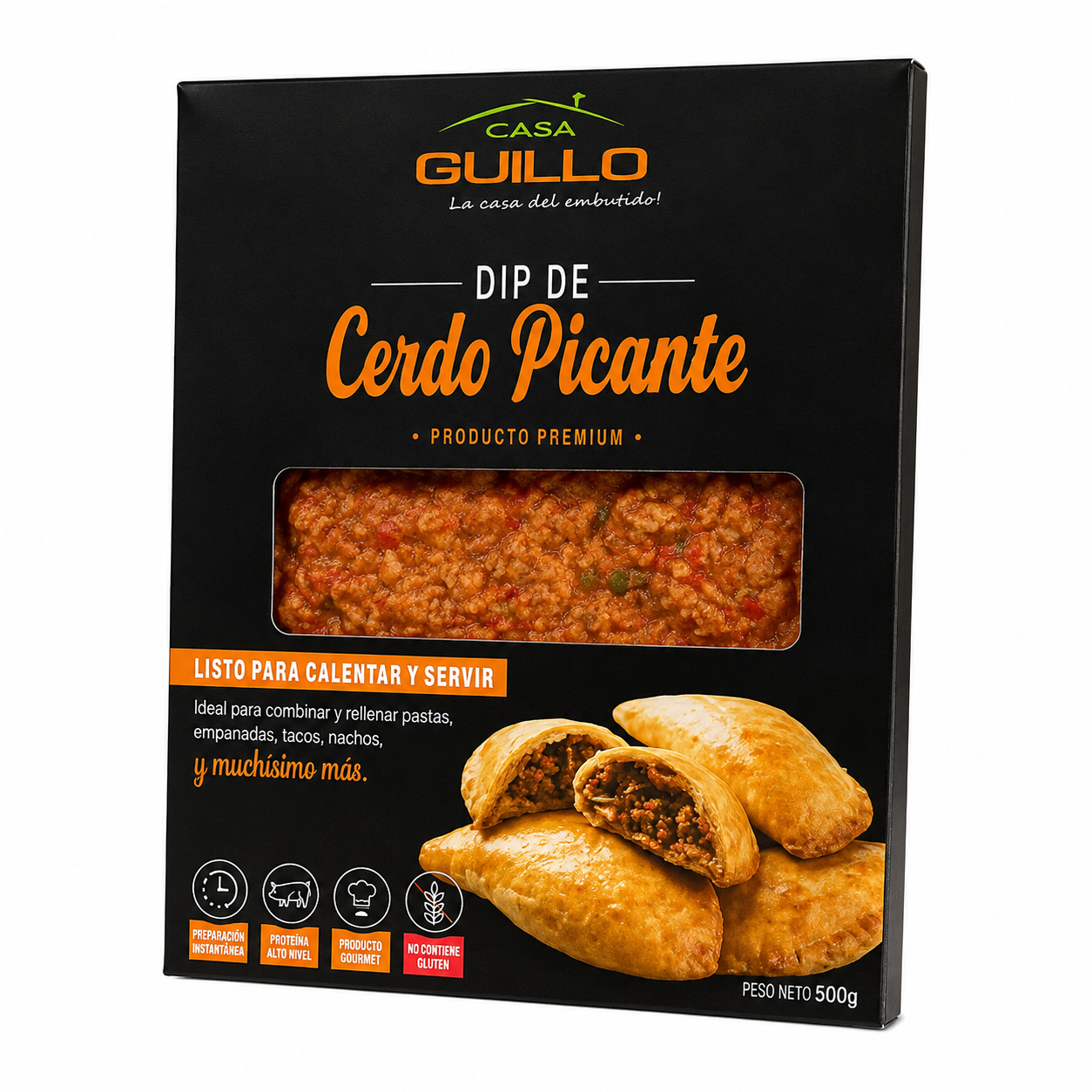 Dip de Cerdo Picante